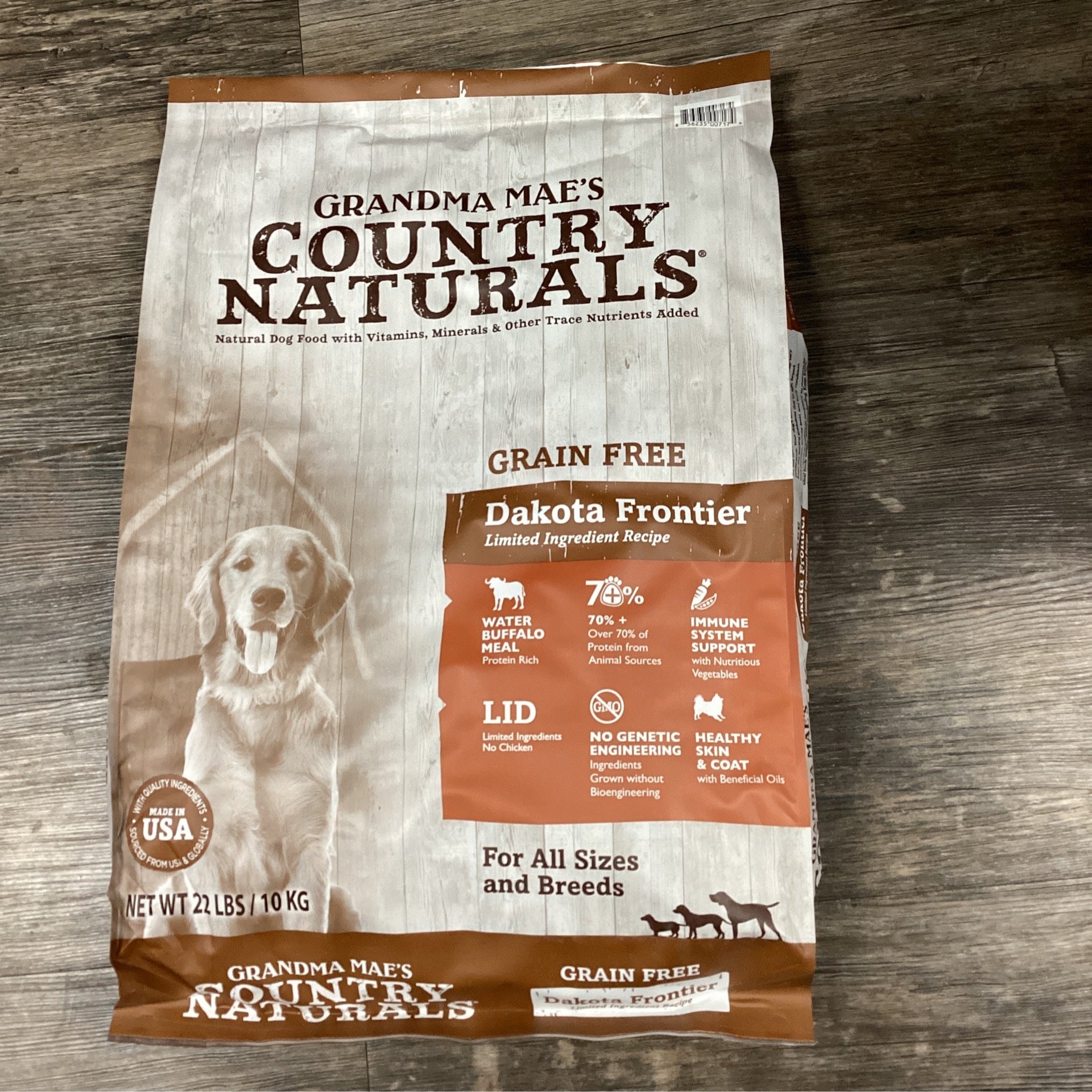 Grandma Mae s Dakota Frontier Grain Free Dog Food 22lbs