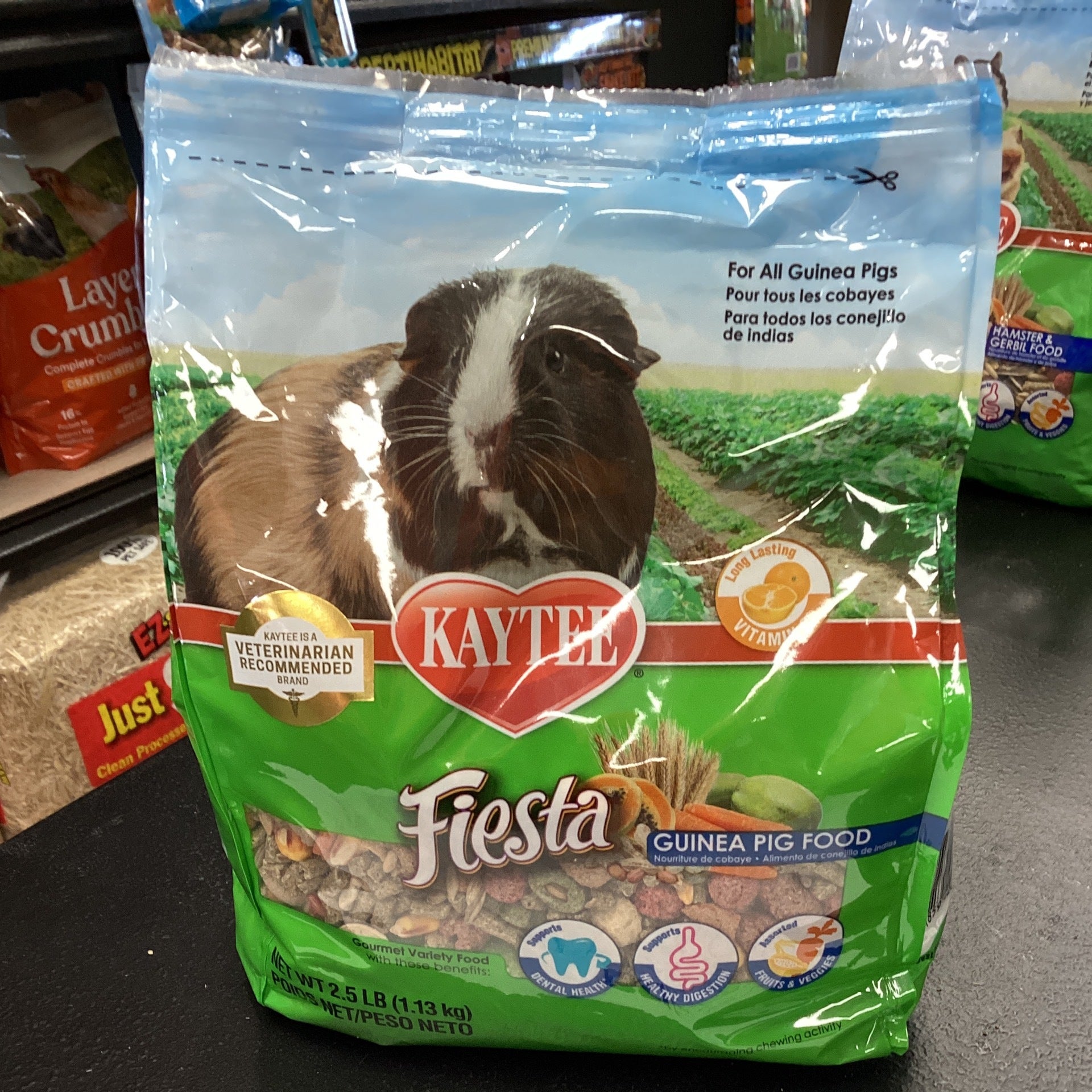 Kaytee Fiesta Guinea Pig Food 2.5lbs Patriot Pet Supply