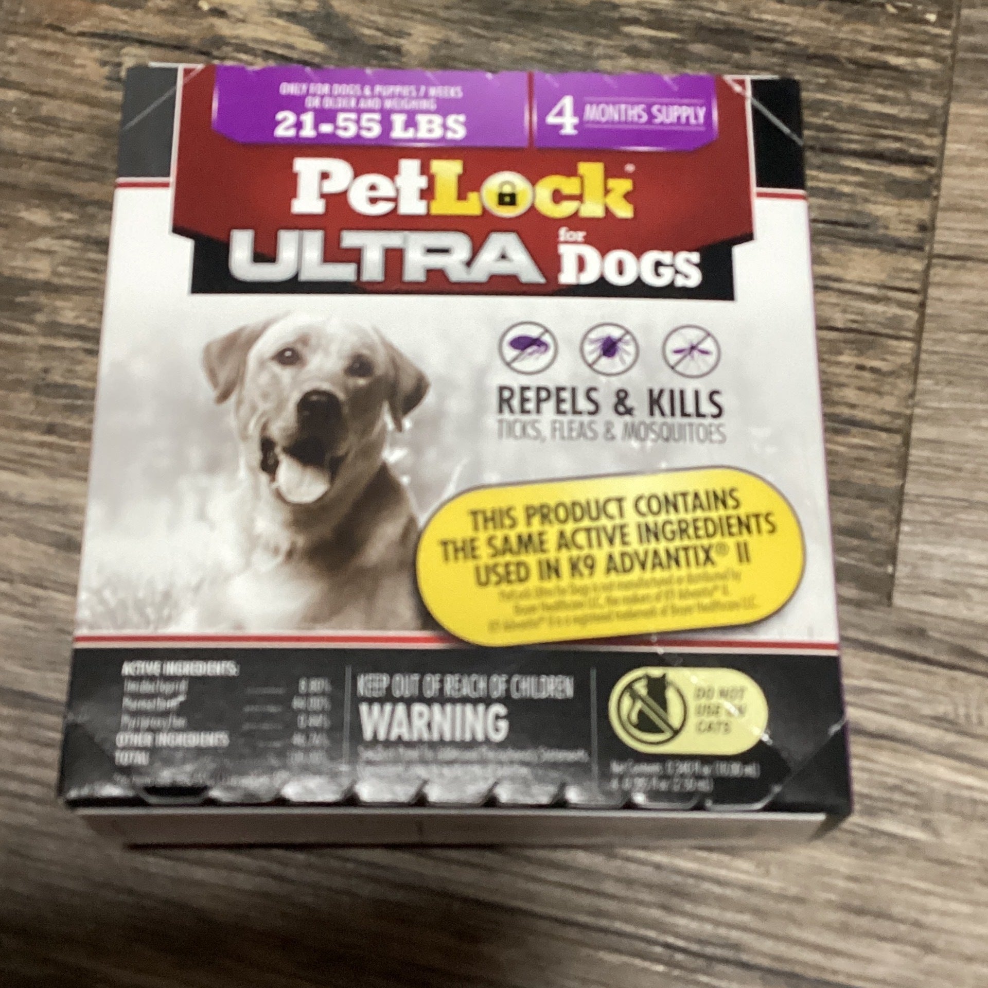 PetLock Ultra Flea Tick For Dogs 21 55lb Patriot Pet Supply