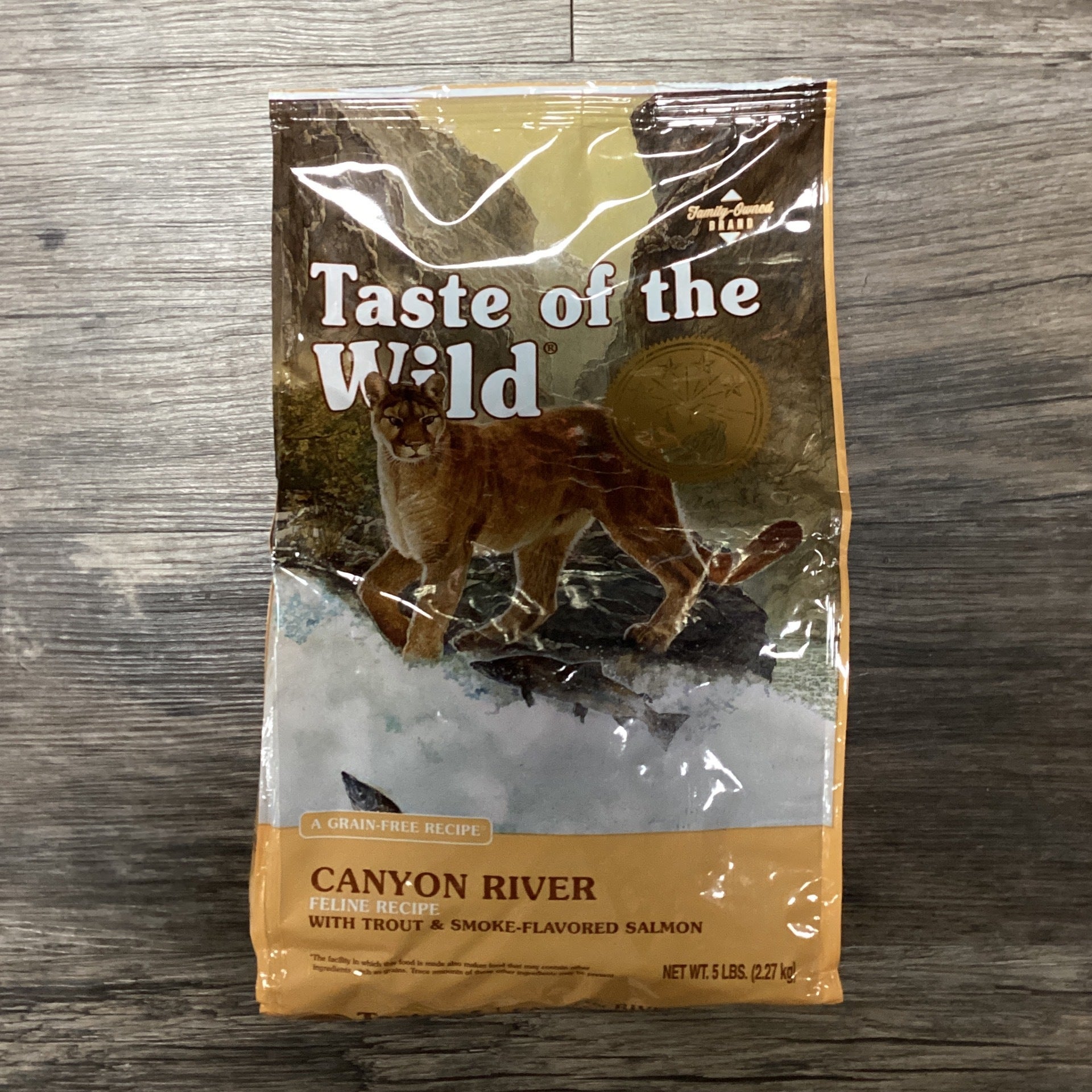 Taste Of The Wild Canyon River Cat Food 5lbs Patriot Pet Supply