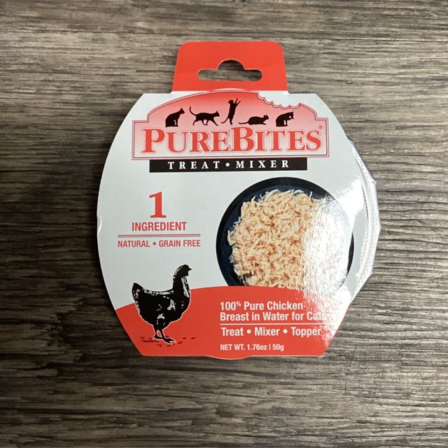 PureBites Mixers Chicken Breast in Water Cat Food Toppers, 1.76 oz